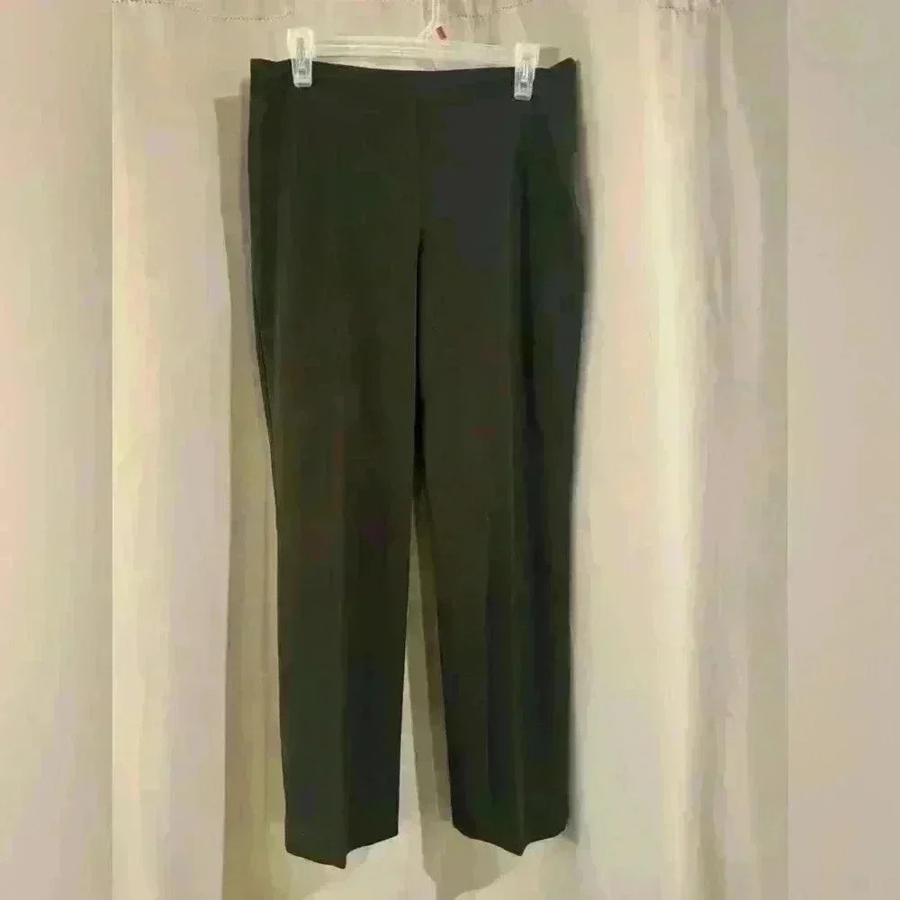 Women Dark  Green  Talbots Dress Pants